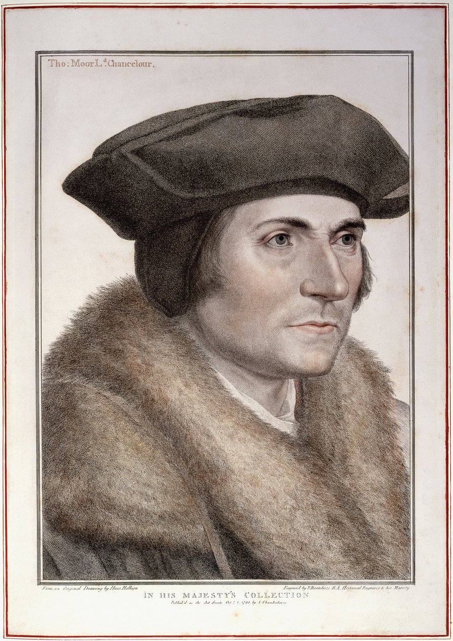Thomas More, lordkansler av Hans Holbein der Jüngere