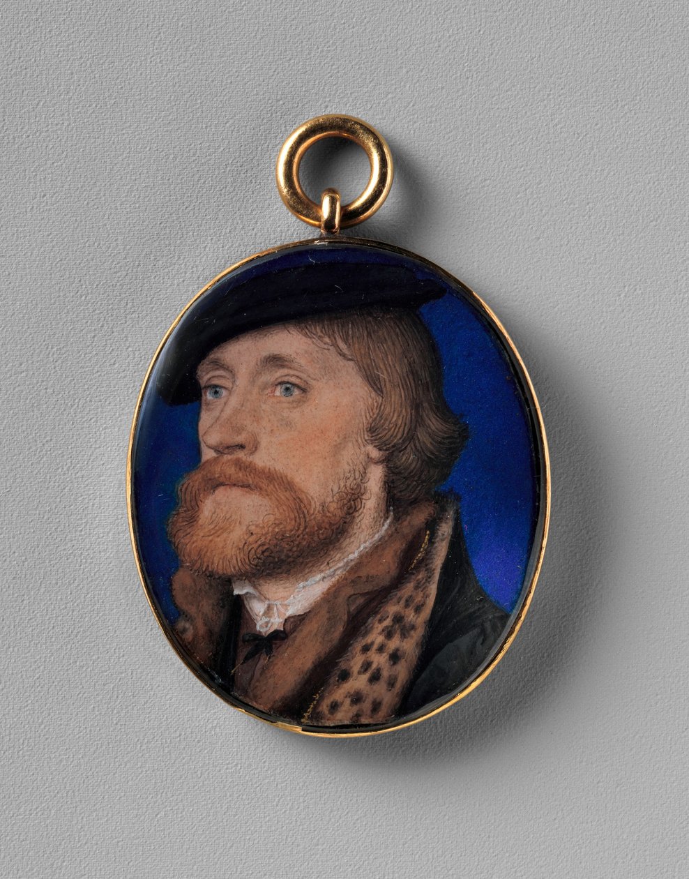 Thomas Wriothesley, første jarl av Southampton, ca. 1535 (vellum lagt på kort) av Hans Holbein der Jüngere
