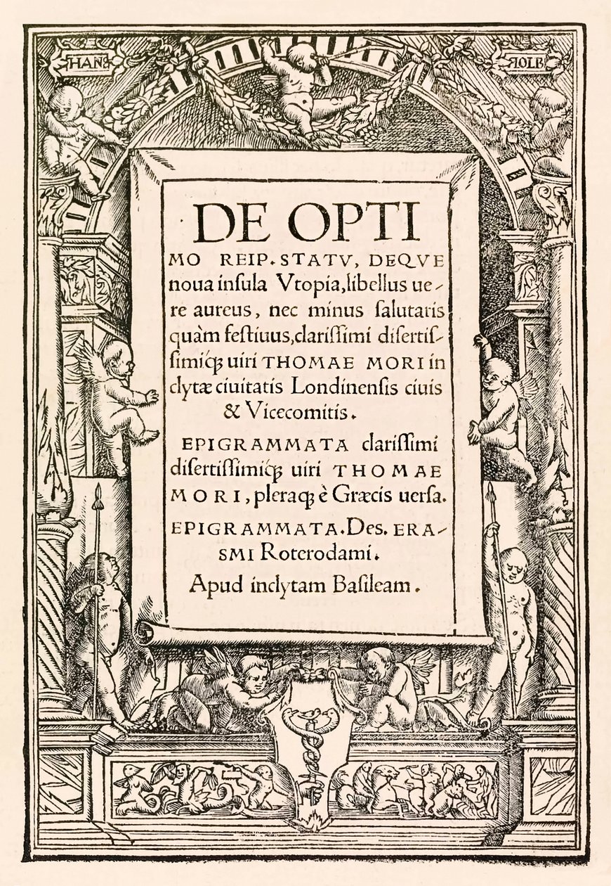 Tittelside fra Basel tredje utgave fra 1518 av 