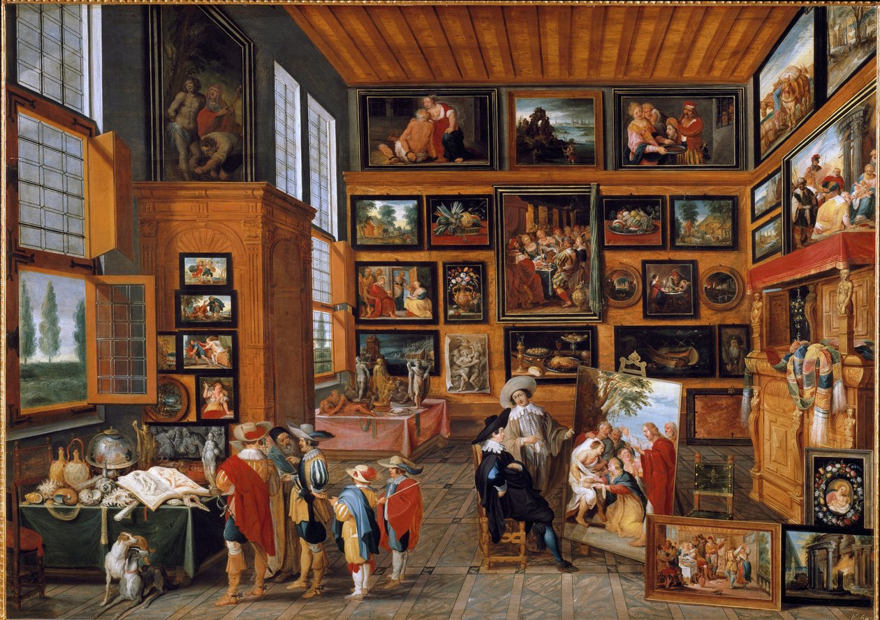 Kunstgalleriet. (Maleri av Hans III Jordaens