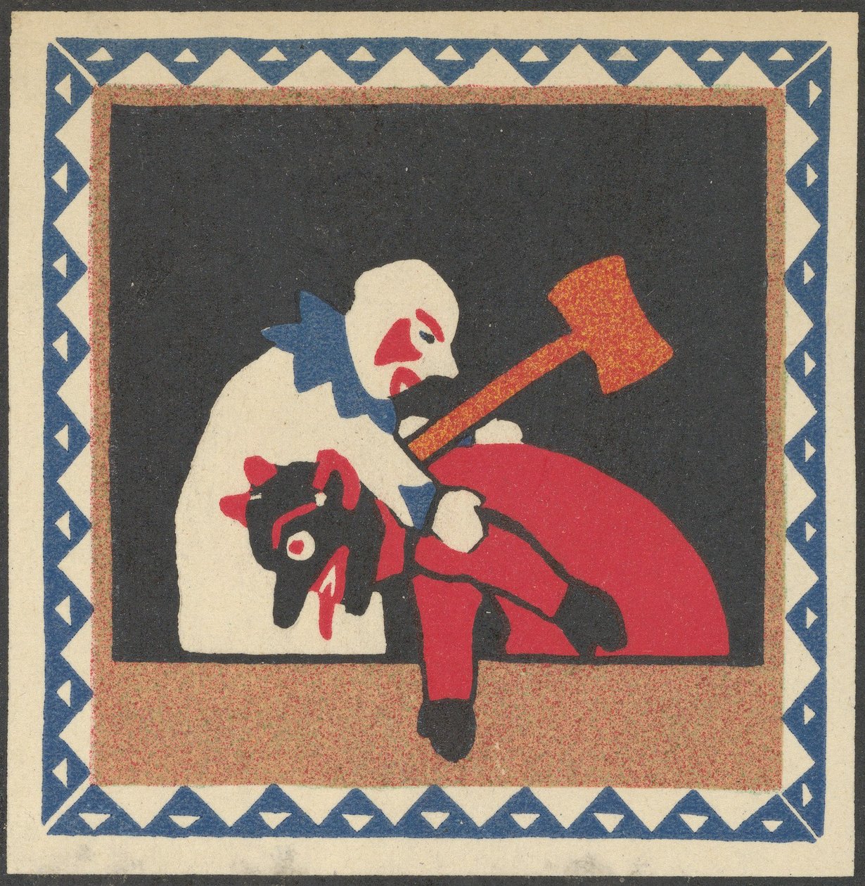 Punch and Judy Theatre, 1907. av Hans Kalmsteiner