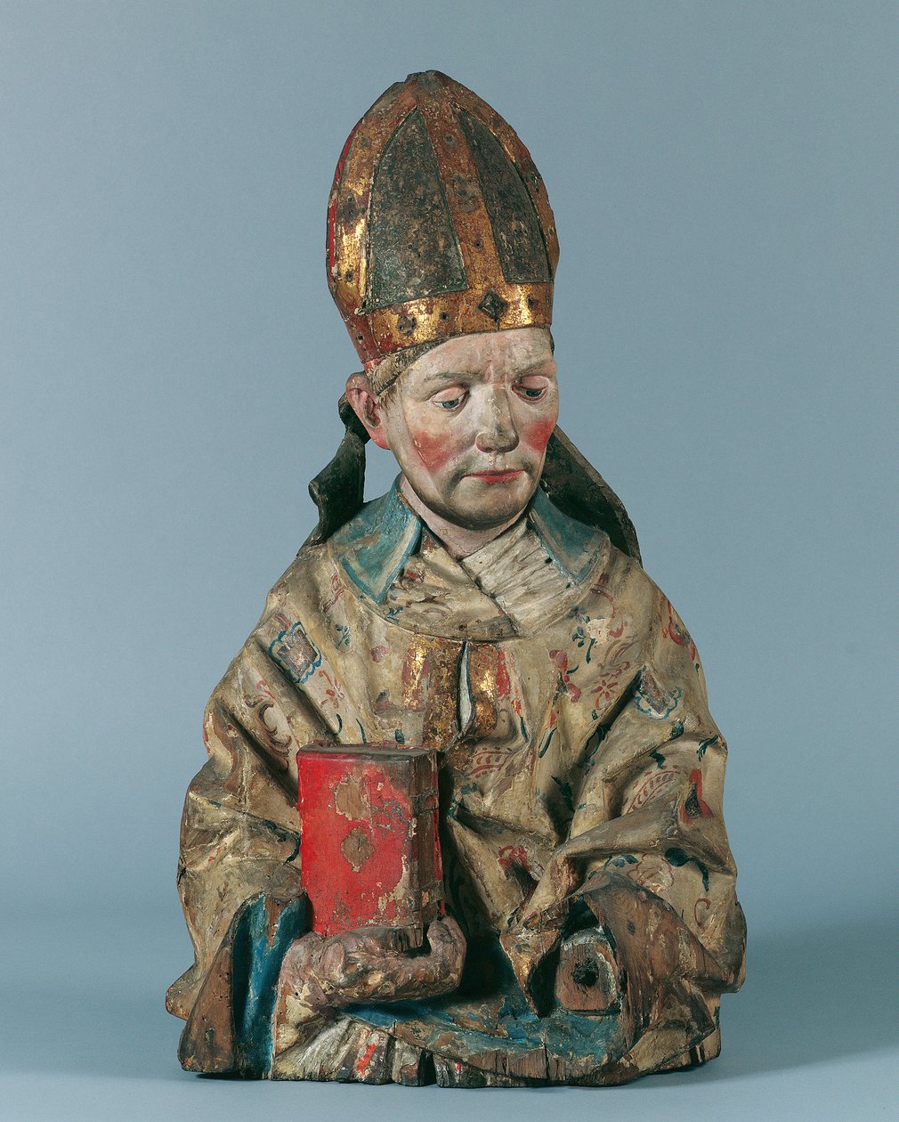 halvfigur av St. Biskopens av Hans Klocker (Umkreis)