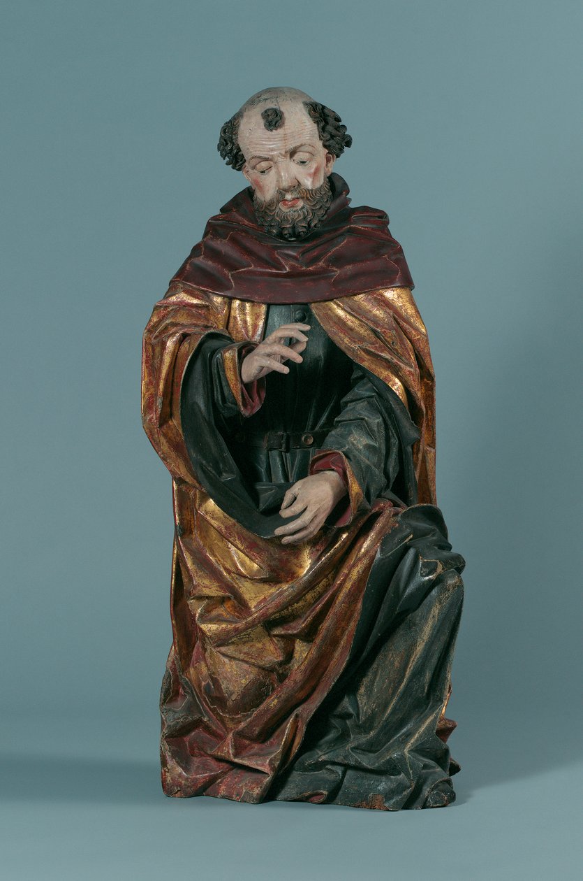 Josef fra en tilbedelsesgruppe (Nativity) av Hans Klocker