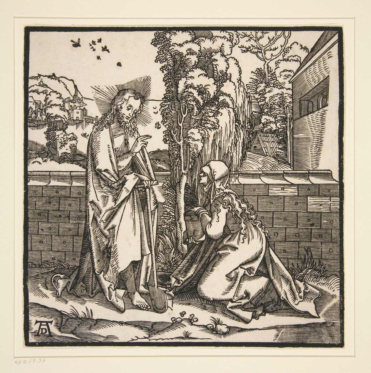 Kristus og Magdalena av Hans Leonard Schaufelein