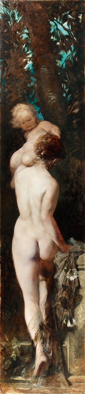 De fem sansene: Følelse av Hans Makart