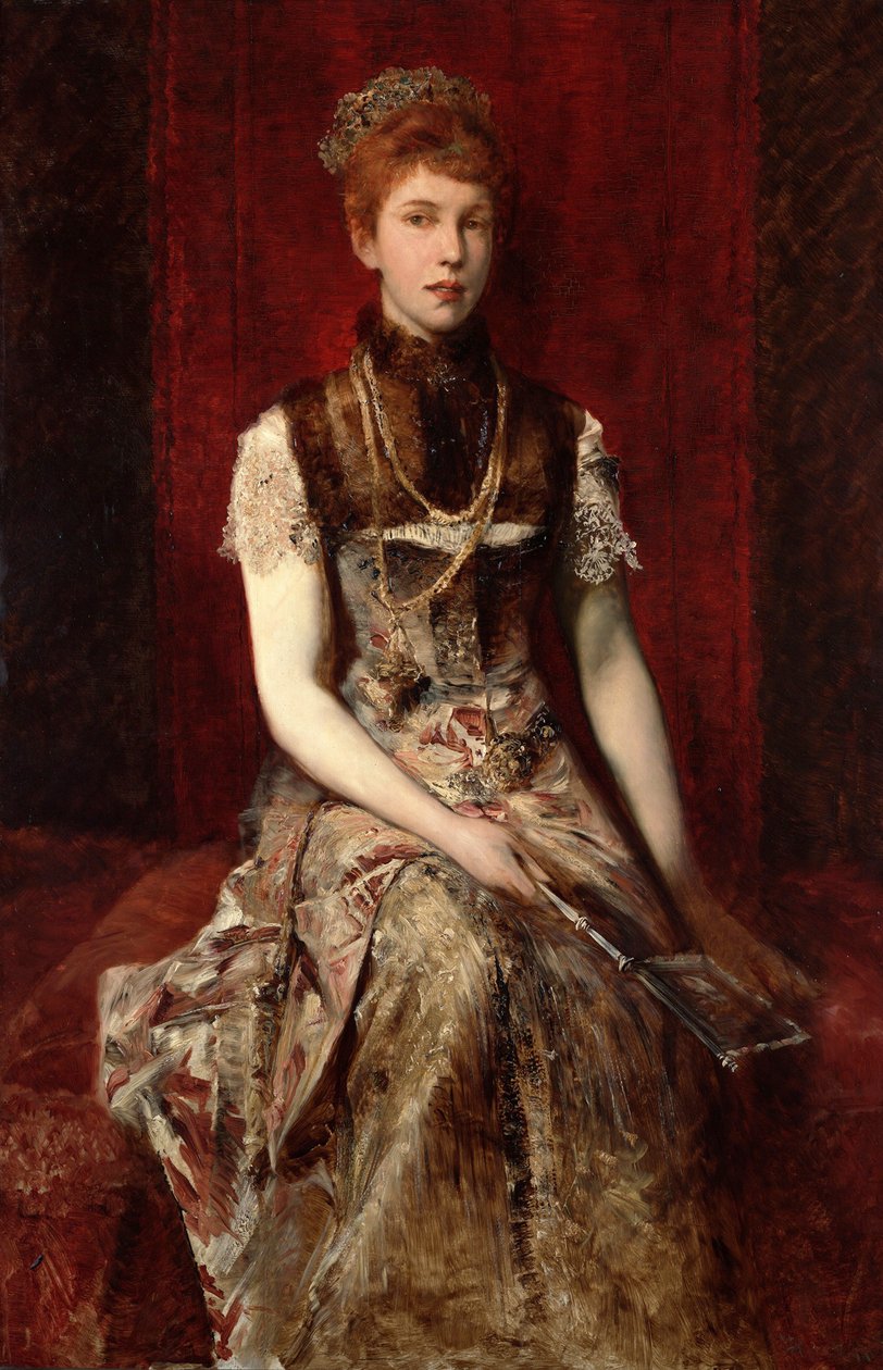 Dora Fournier-Gabillon rundt 1879 av Hans Makart