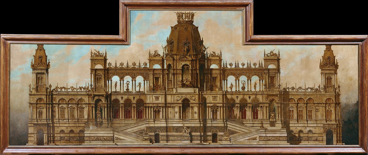 Design for et palass: Fasade av Hans Makart