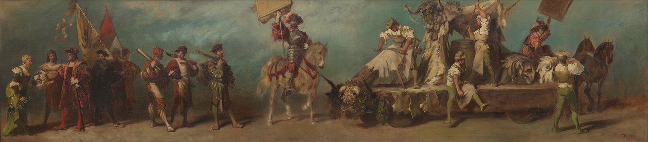Utkast til festtoget i 1879 - Garverne av Hans Makart