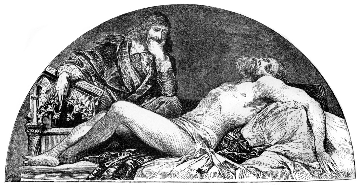 Joseph Ribera, spansk kunstner aktiv i Italia, c1880-1882. av Hans Makart