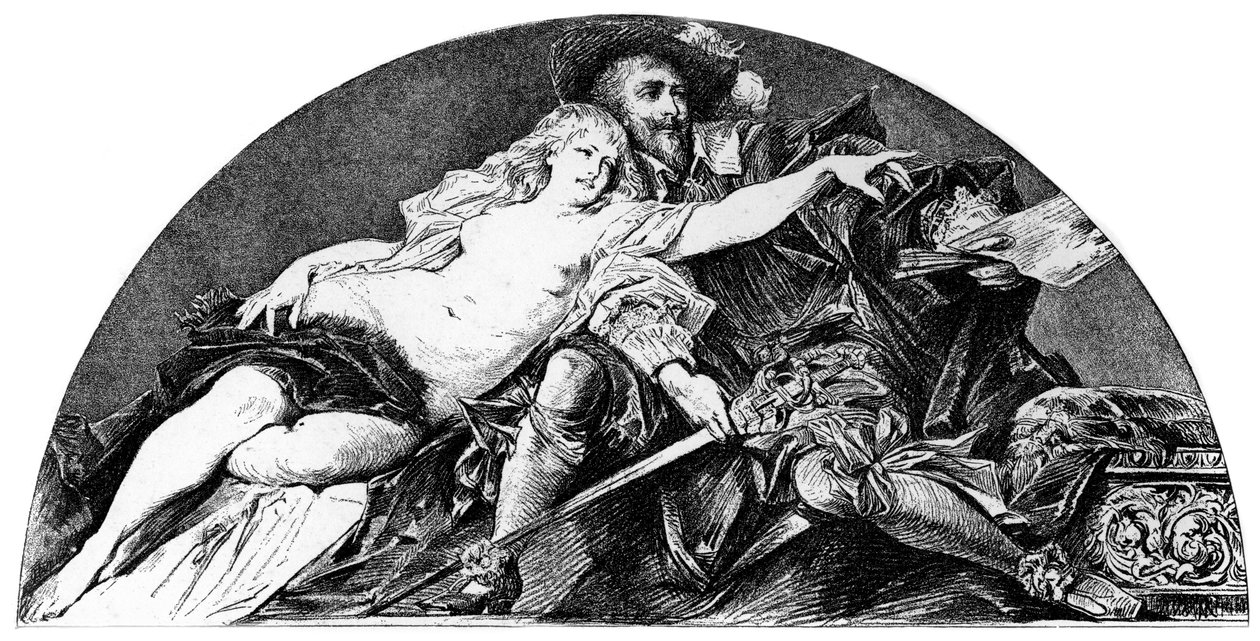 Peter Paul Rubens, flamsk barokkkunstner, c1880-1882 av Hans Makart