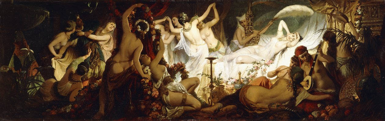 Haremet, av Hans Makart