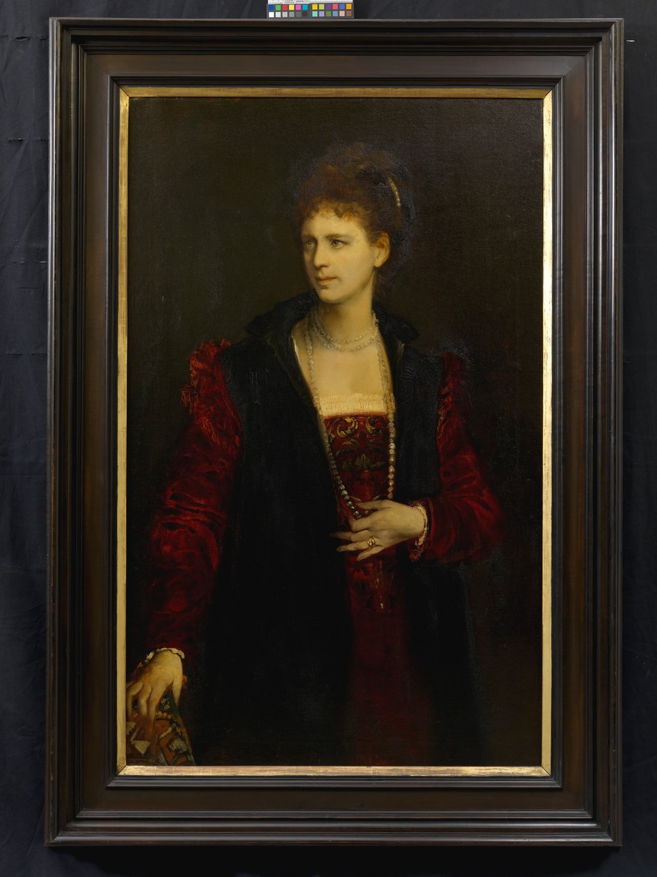 Zerline Gabillon, født Würzburg, 1834-1892, skuespillerinne av Hans Makart