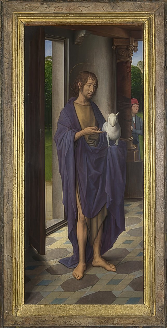 Døperen Johannes. Rundt 1478 av Hans Memling