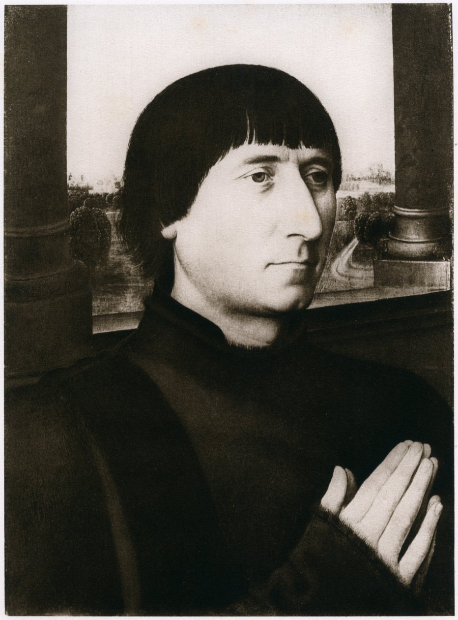 Guillaume Morel, c1480, 1927 av Hans Memling