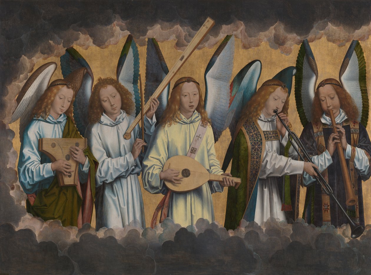 Musikkskapende engler av Hans Memling