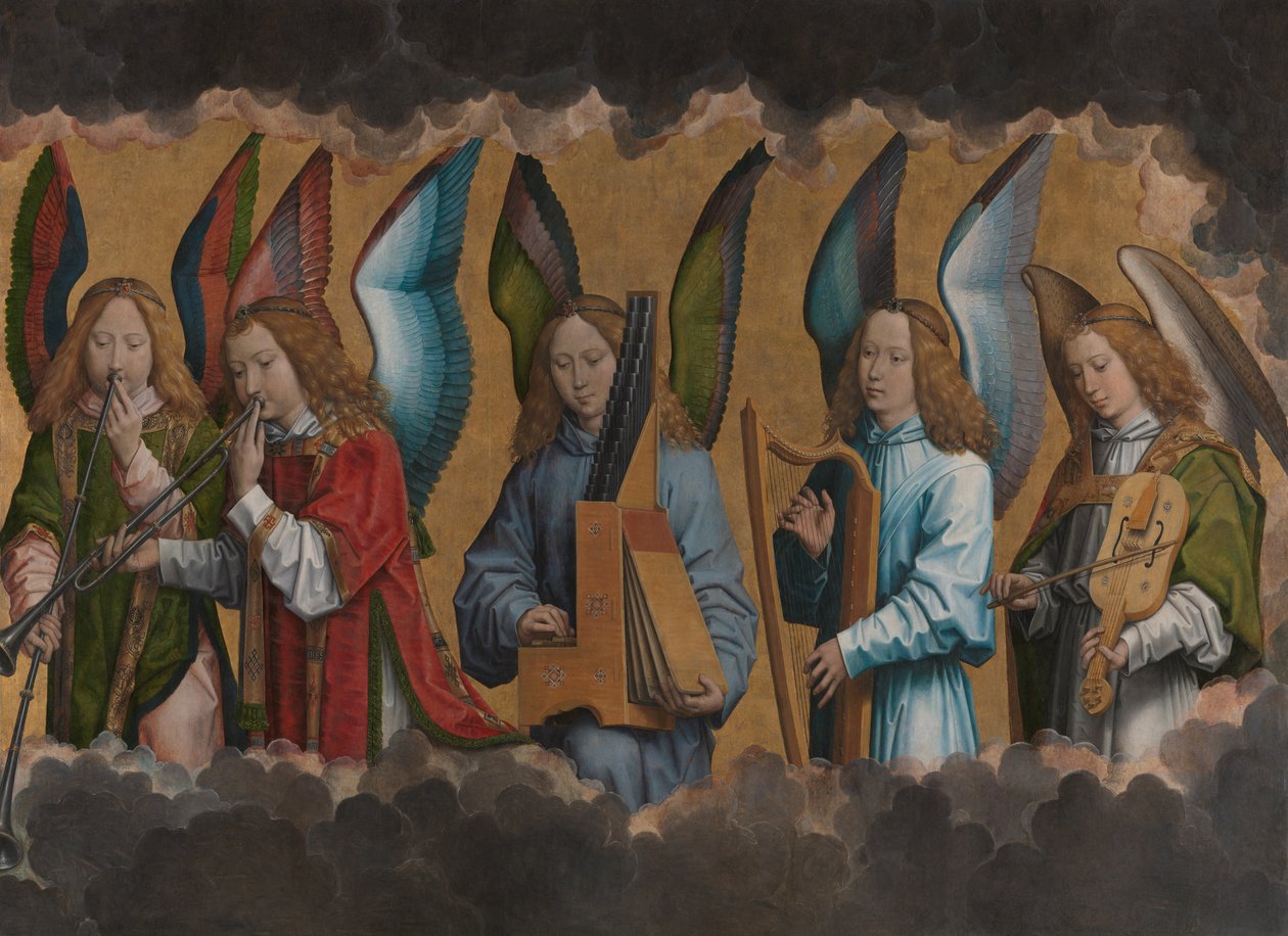 Musikkskapende engler av Hans Memling