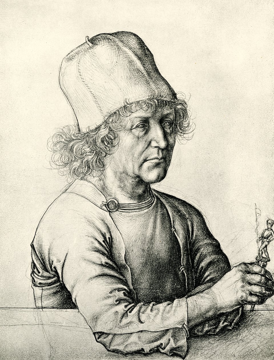 Portrett av en gullsmed av Hans Memling