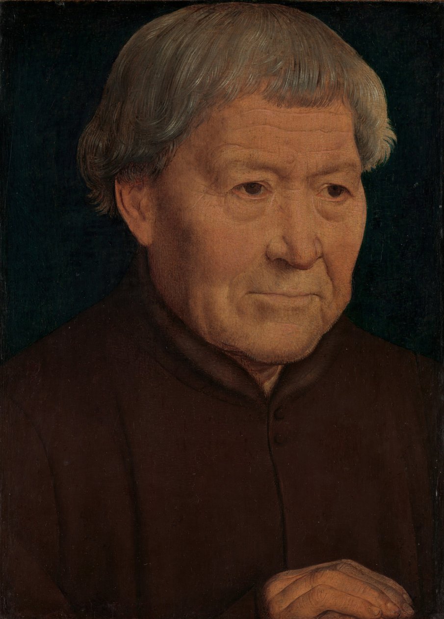 Portrett av en gammel mann, ca. 1475 av Hans Memling