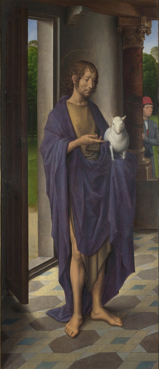 Døperen Johannes, ca 1478 av Hans Memling