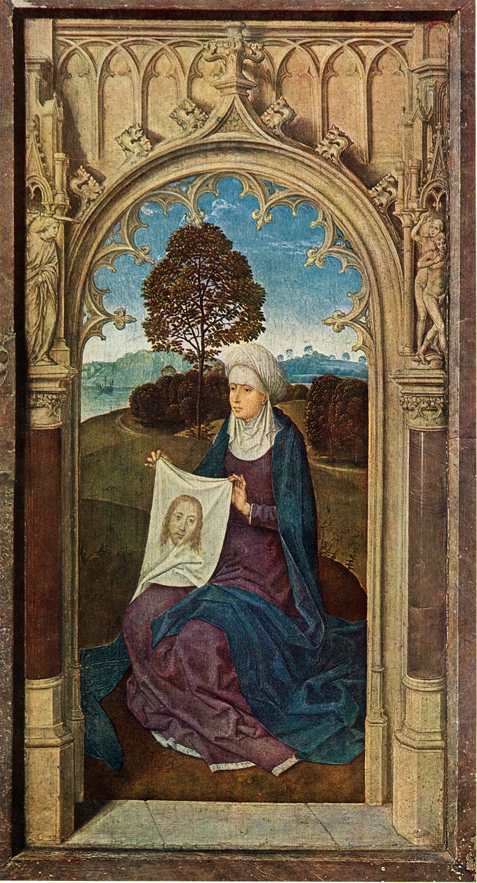 Saint Veronica, 1470-1475. av Hans Memling