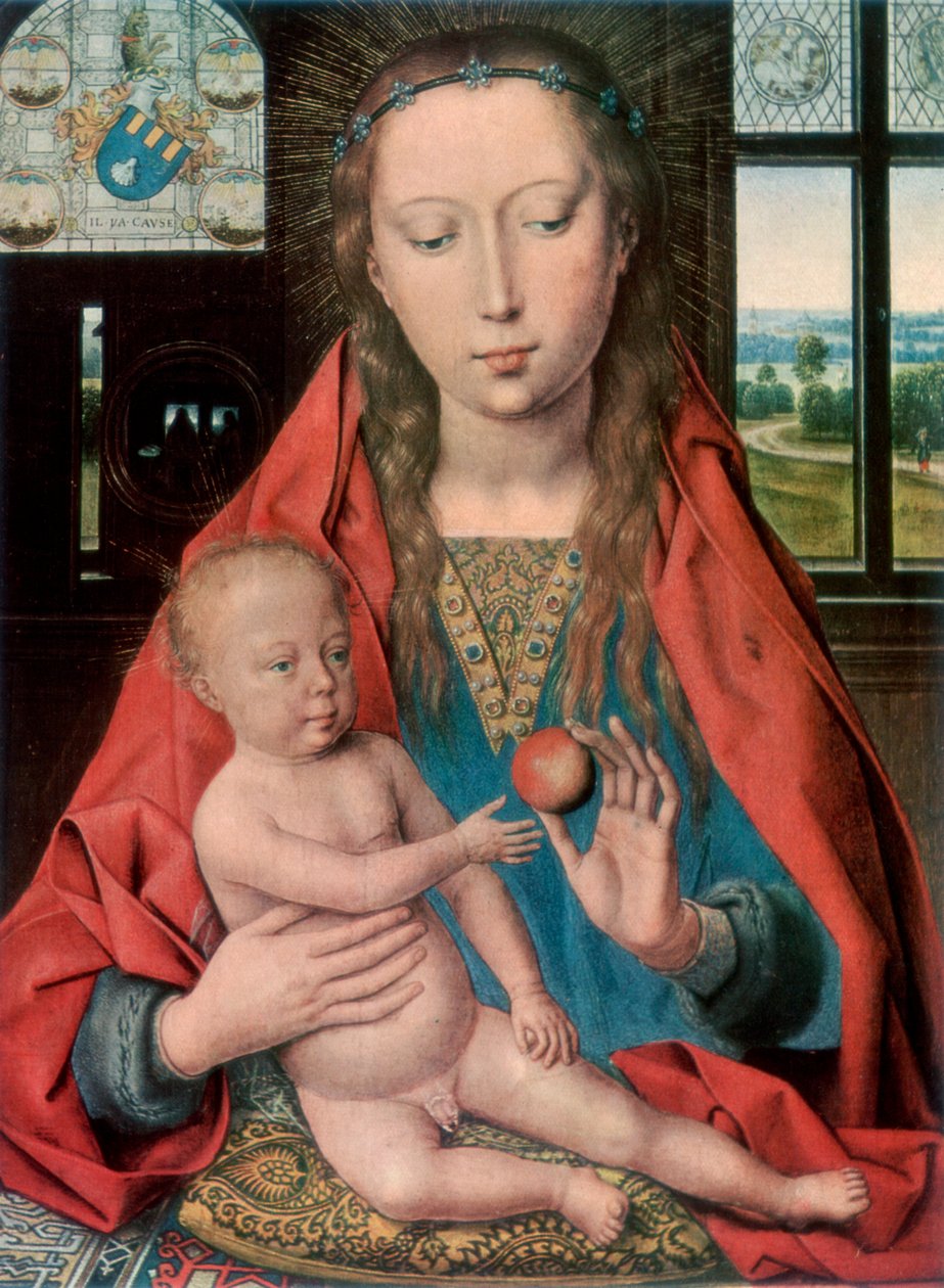 Madonnaen og barnet, 1927 av Hans Memling