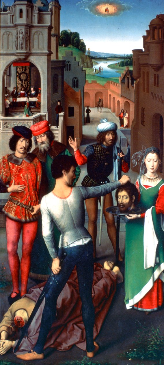 Triptyk av døperen Johannes og evangelisten Johannes, 1479 av Hans Memling
