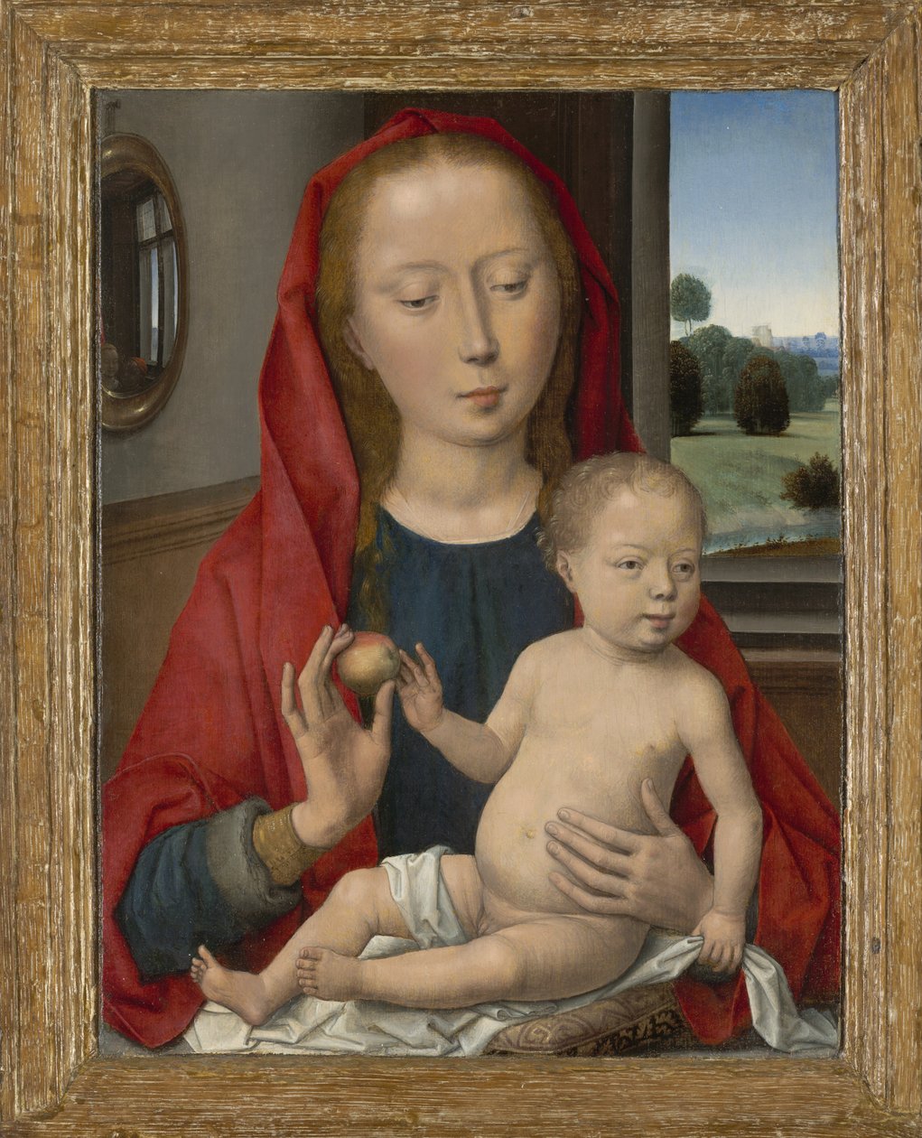 Jomfru og barn, 1485-90 av Hans Memling
