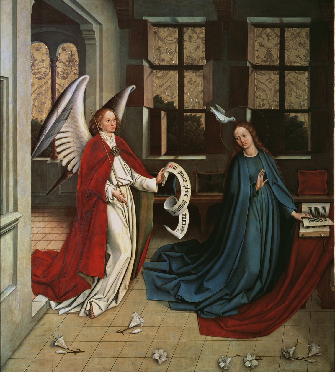 Bebudelsen, 1458 av Hans Multscher