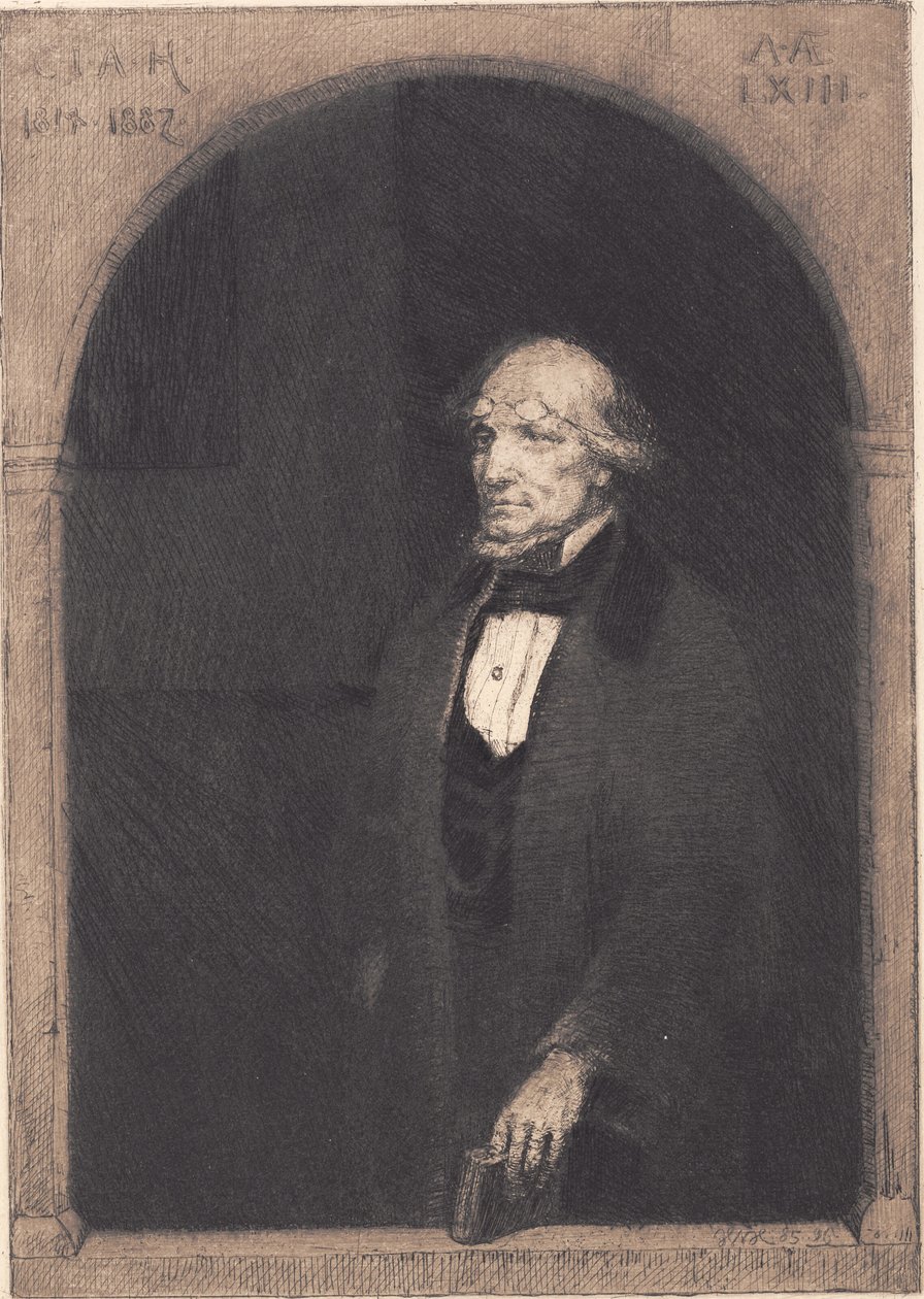 "Min fars portrett" av Hans Nikolaj Hansen