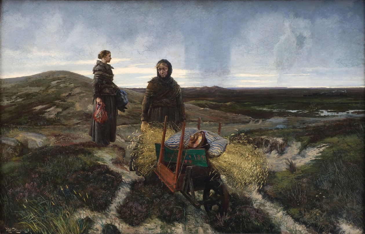 Kvinner på heden av Hans Nikolaj Hansen