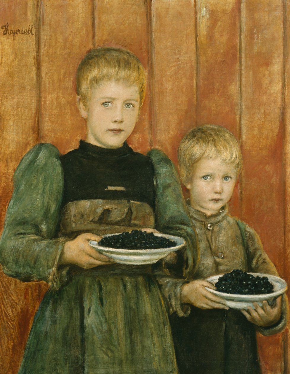 Blåbær 1899-1900 av Hans Olaf Heyerdahl