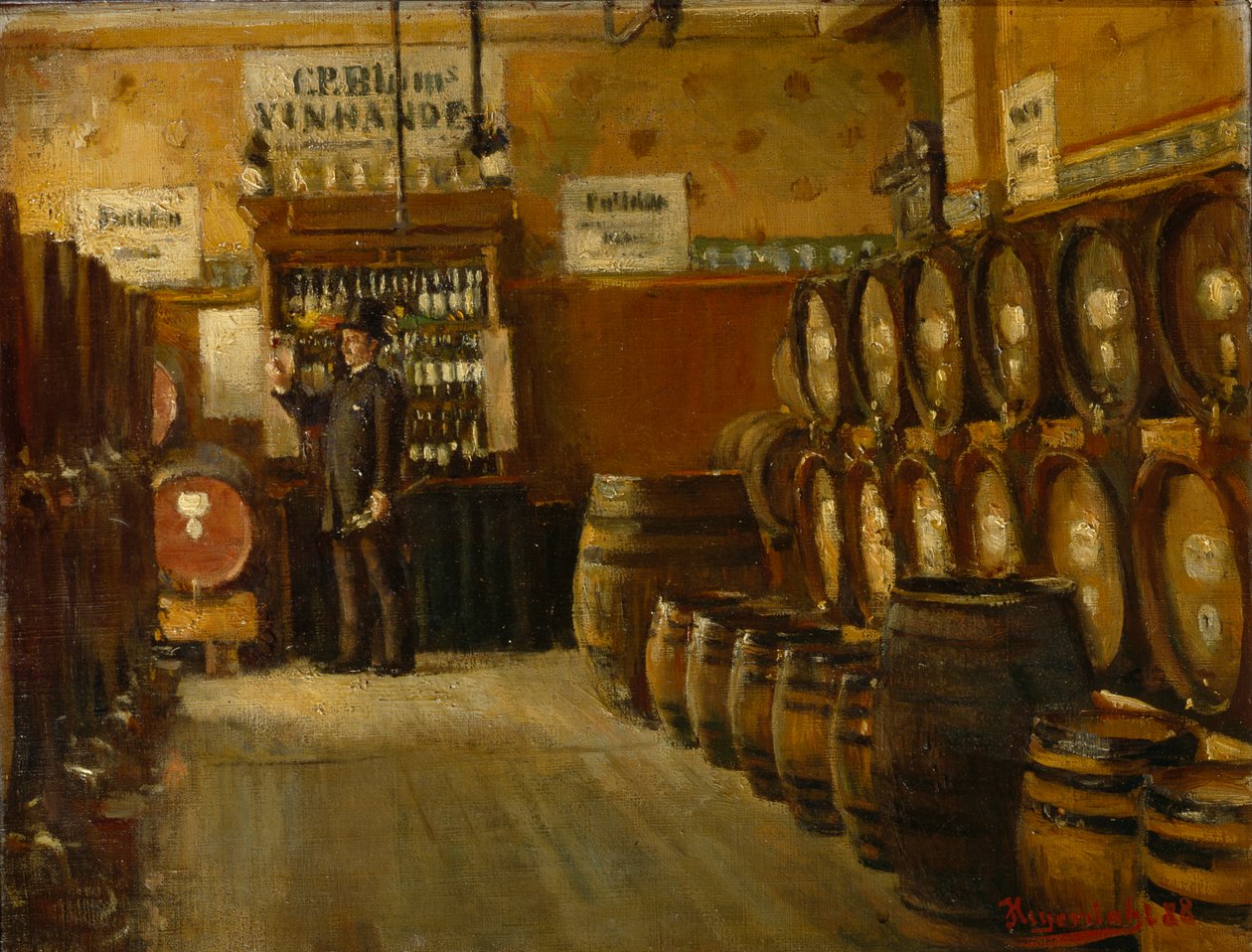 Fra Bloms Bodega av Hans Olaf Heyerdahl