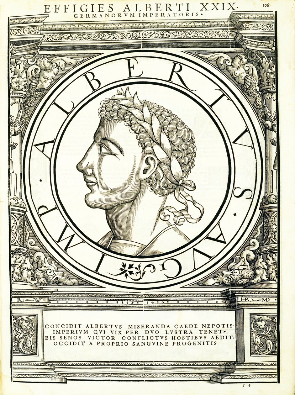 Albert I, illustrasjon fra 