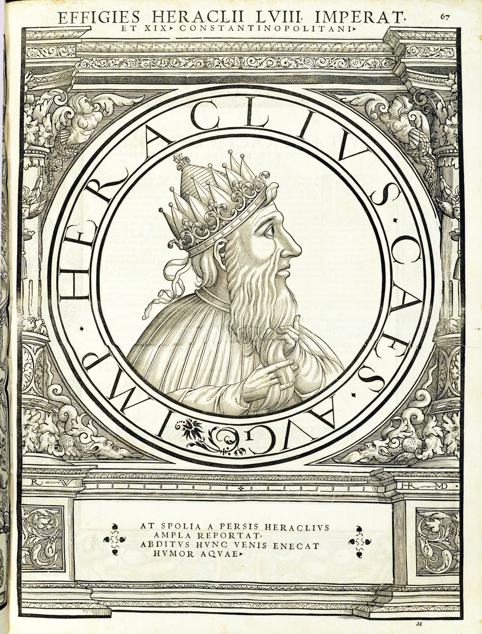 Heraclius, illustrasjon fra 