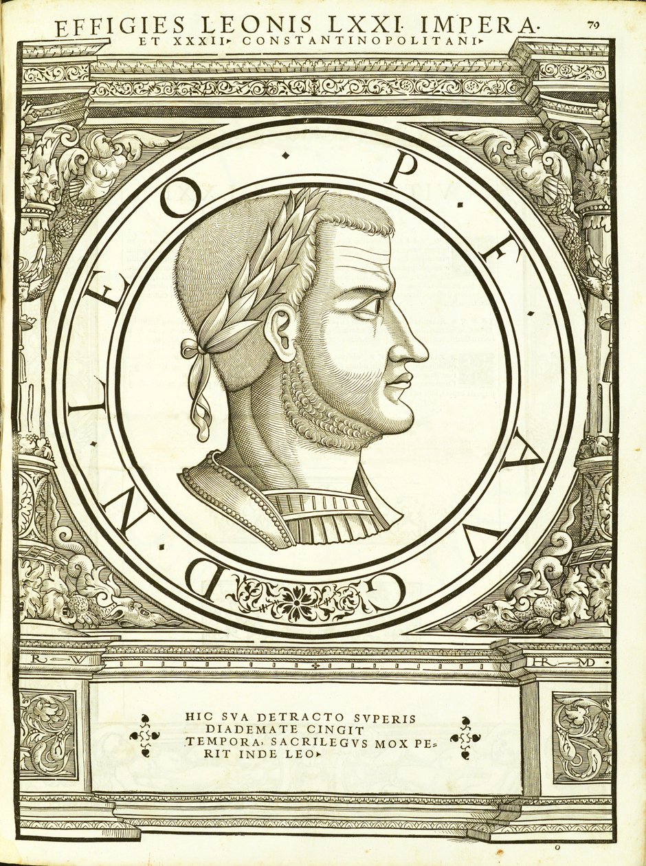 Leo IV, illustrasjon fra 