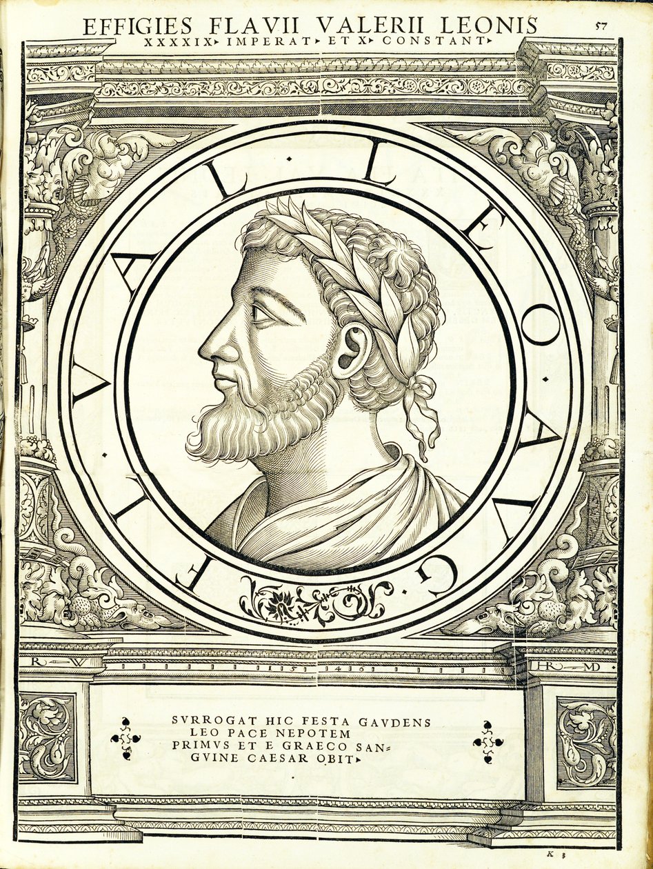 Leo I, illustrasjon fra 