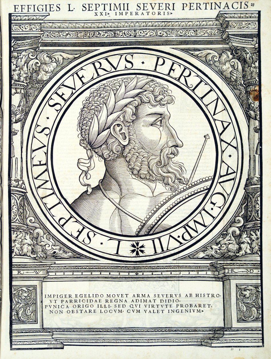 Septimus Severus, illustrasjon fra 