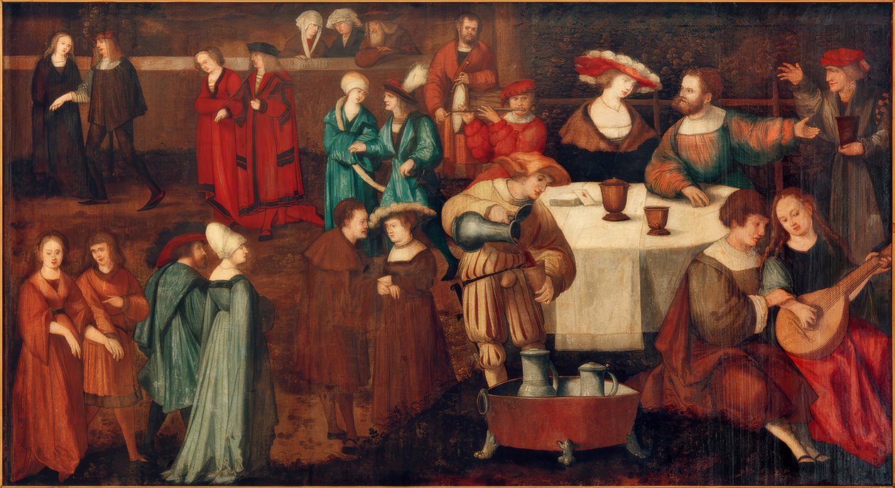 Herodes nattverd av Hans Schäufelein