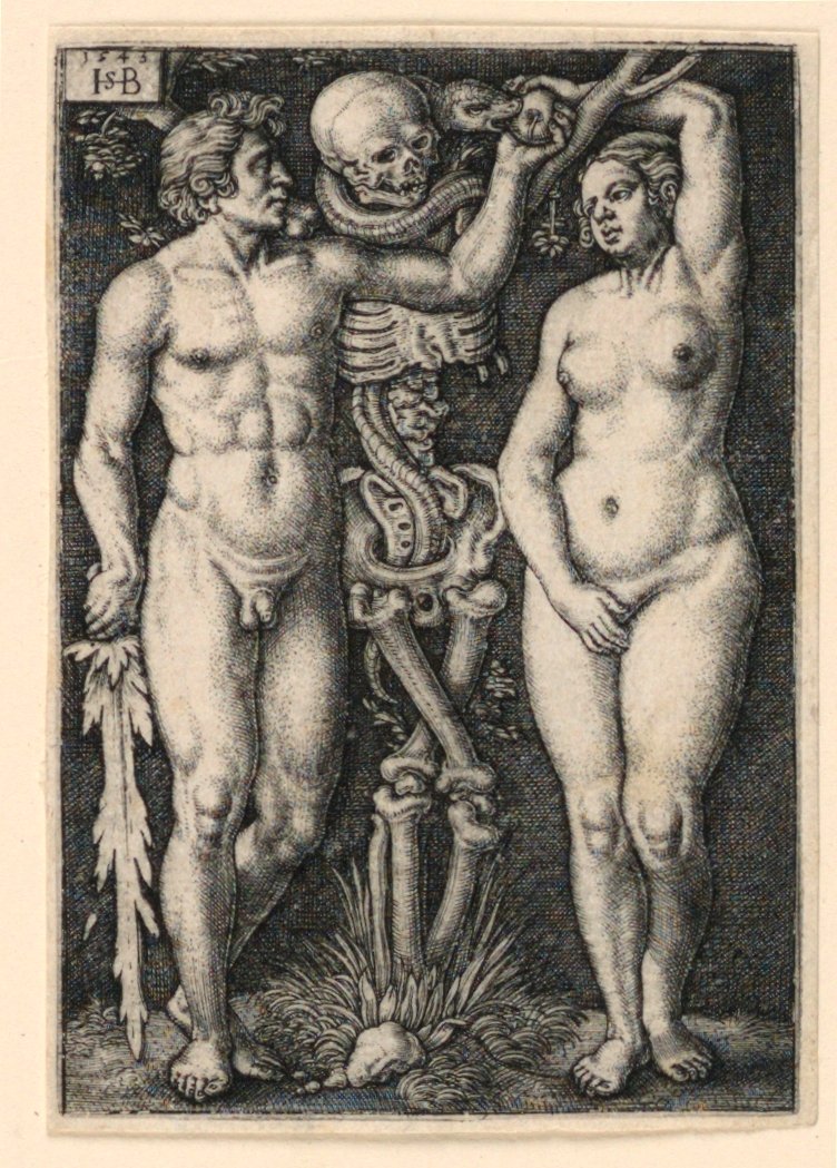 Adam og Eva av Hans Sebald Beham