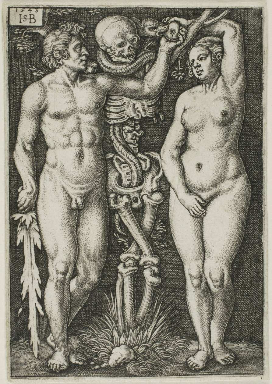 Adam og Eva av Hans Sebald Beham