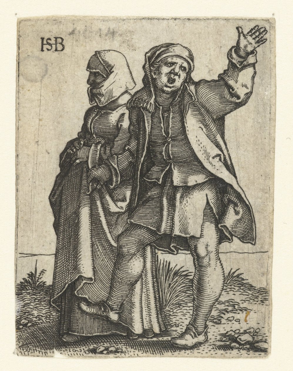 bondepar Bondebryllupsparade (serietittel) av Hans Sebald Beham