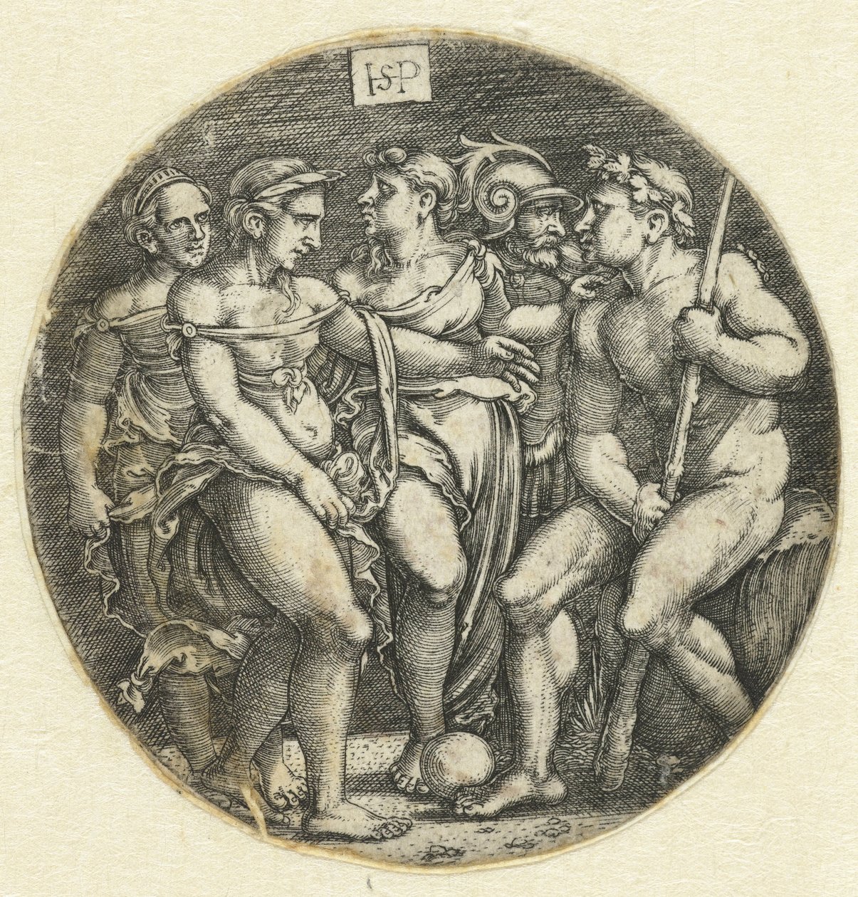 Paris-dommen av Hans Sebald Beham