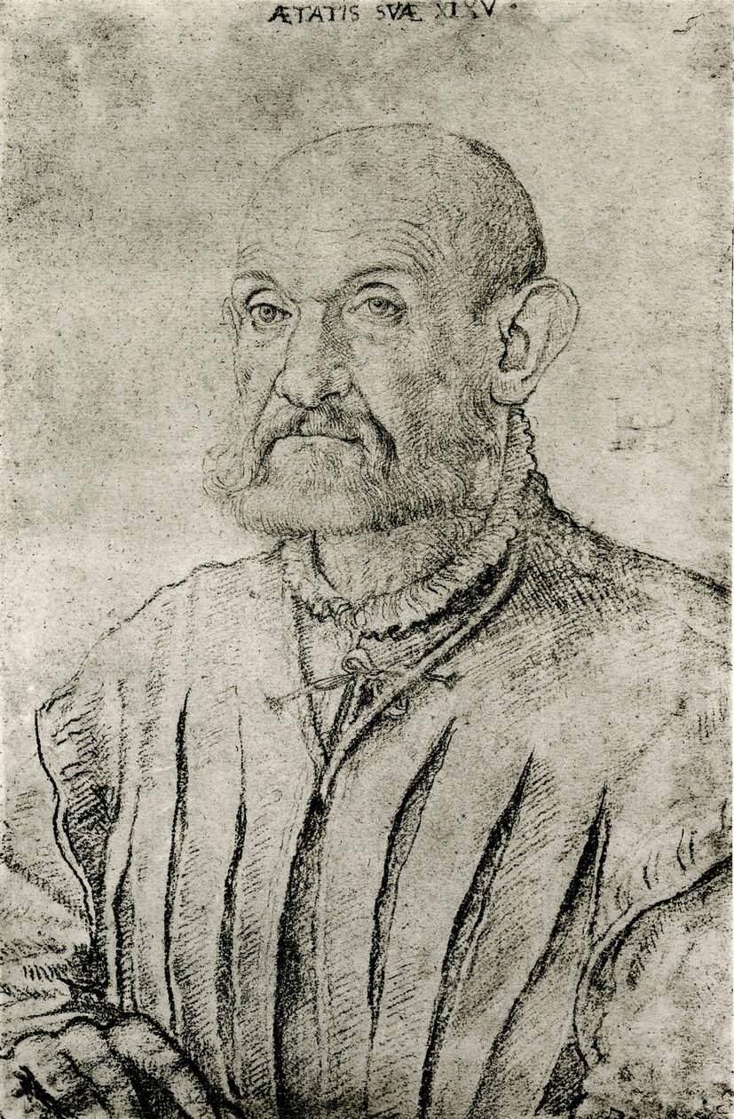 Portrett av en fremmed av Hans Sebald Beham