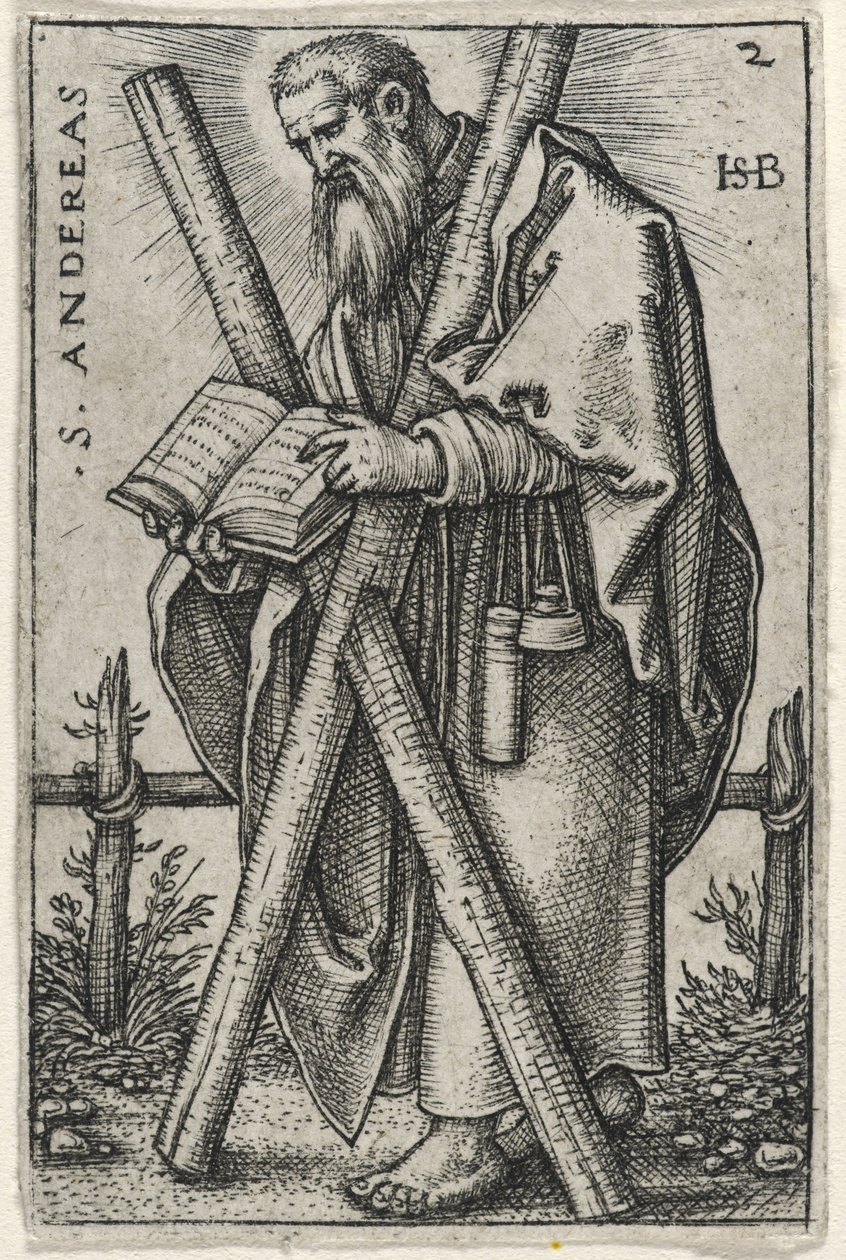 Saint Andrew, 1541-46 av Hans Sebald Beham