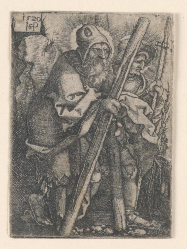 Saint Andrew og Saint Thomas av Hans Sebald Beham