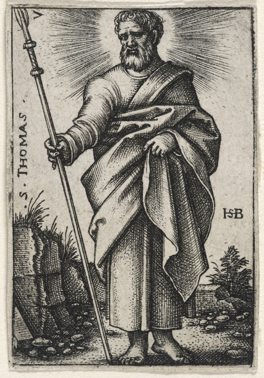 Saint Thomas, 1541-46 av Hans Sebald Beham