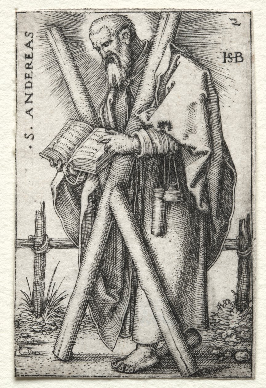 St. Andrew av Hans Sebald Beham