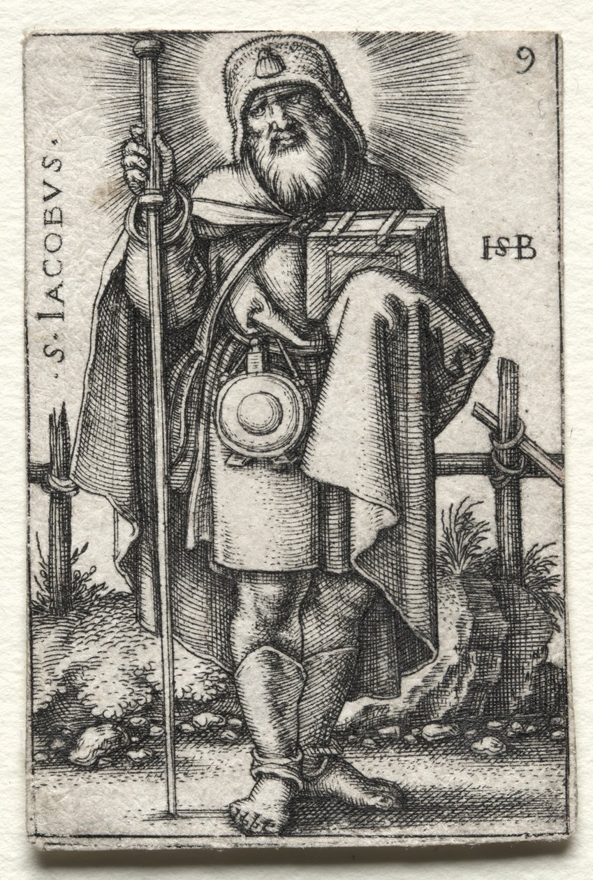St. Jakob den store av Hans Sebald Beham