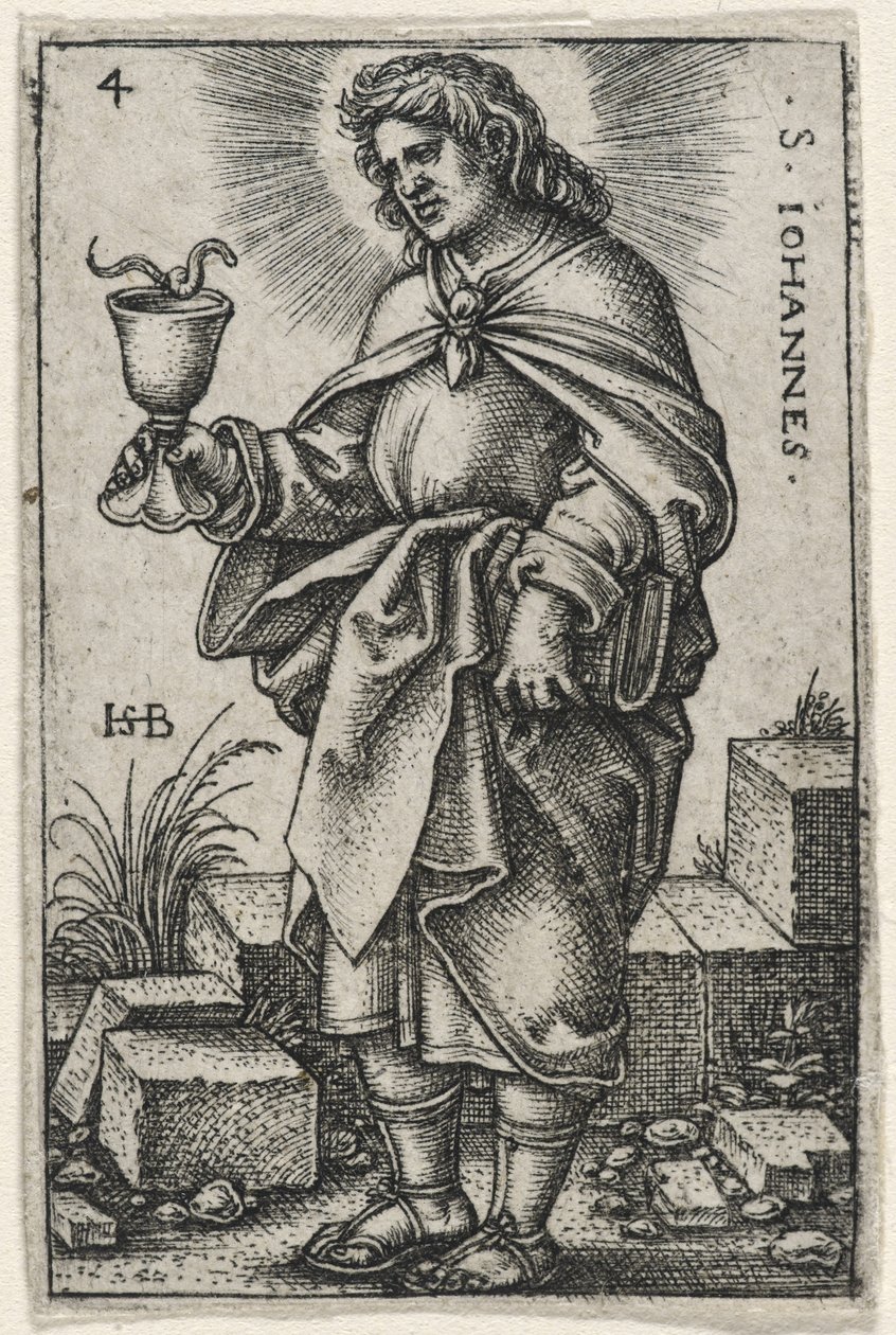St. John, 1541-46 av Hans Sebald Beham