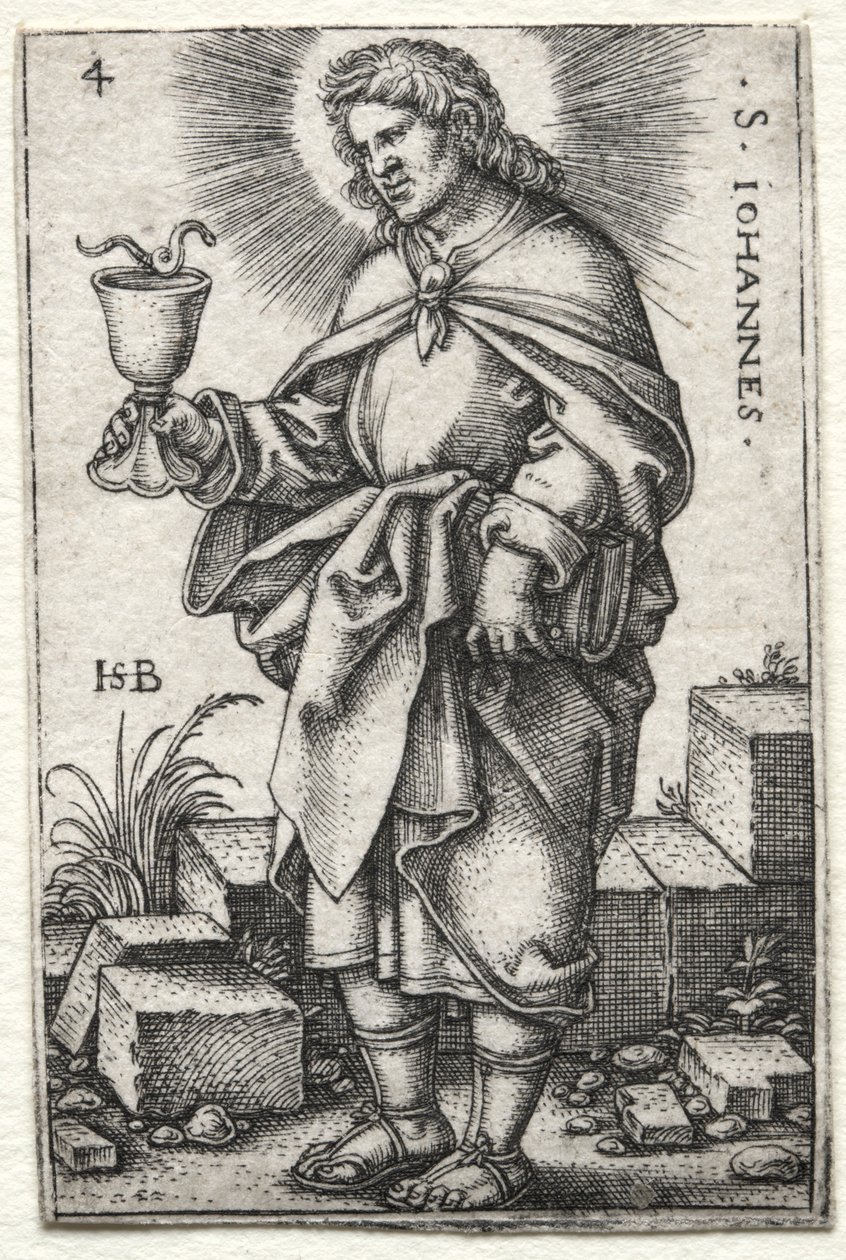 St. John, 1545-1546. av Hans Sebald Beham